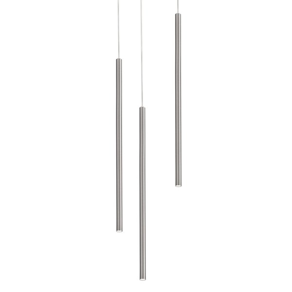 Afx Point - LED 3-Point Pendant - Satin Nickel Finish PNTP0107L30D1SN